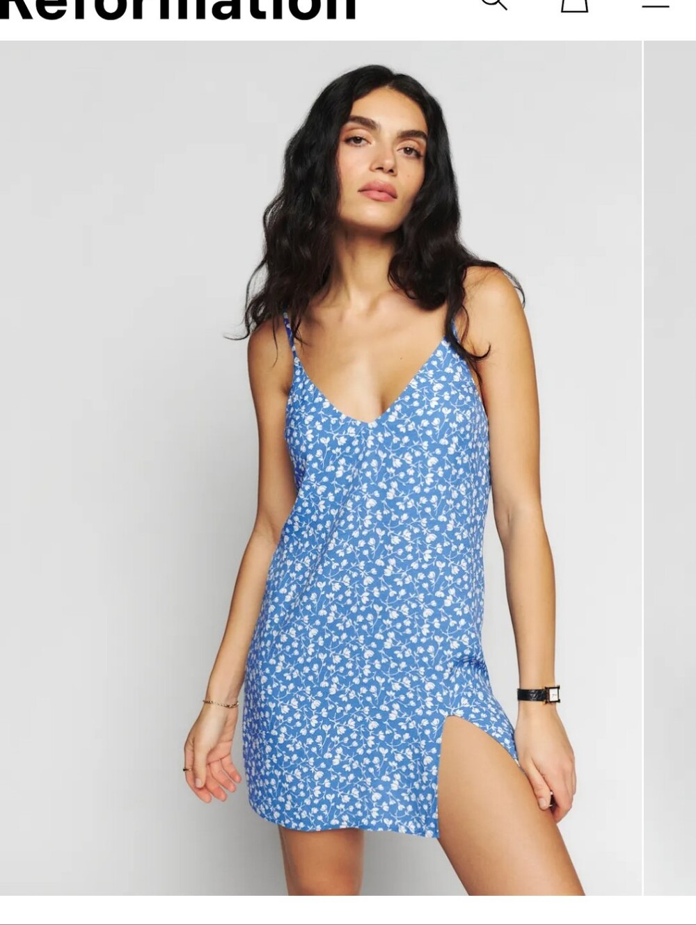Reformation Marlowe Dress Marie - Size M